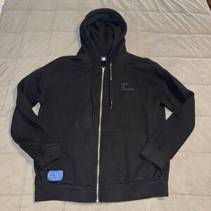 Official BTS Map of The Soul Tour Edition Medium Zip Up Hoodie Big Hit Jacket